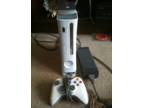 Xbox 360 Arcade with 1 controller,  wireless adapter and 16 games